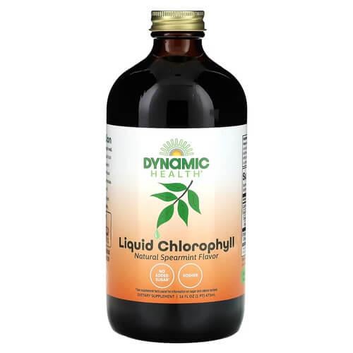 Хлорофилл Dynamic Health Liquid Chlorophyll 100 мг 473 мл (DNH-10158)