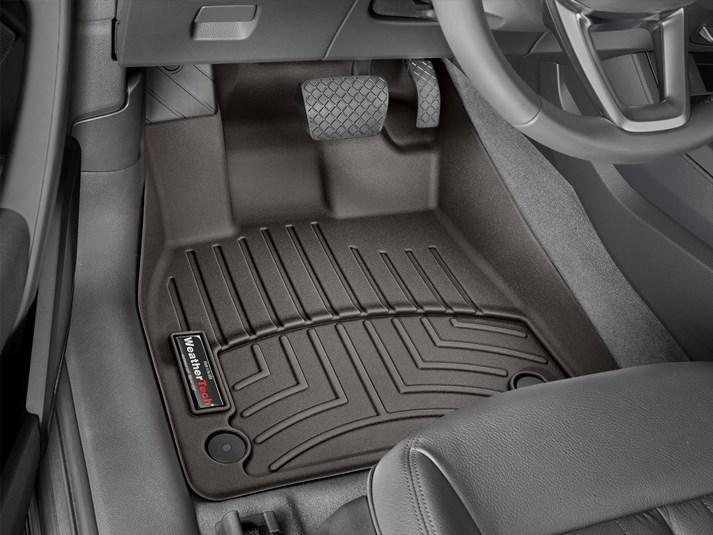 Коврики автомобильные передние лайнеры WeatherTech 4711461 Audi Q5/SQ5 2018 Коричневый (1185135001)