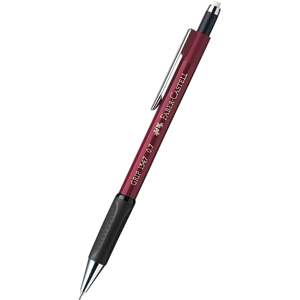 Карандаш механический Faber-Castell TK-FINE GRIP для письма 0,7 мм Красный металлик (134721)