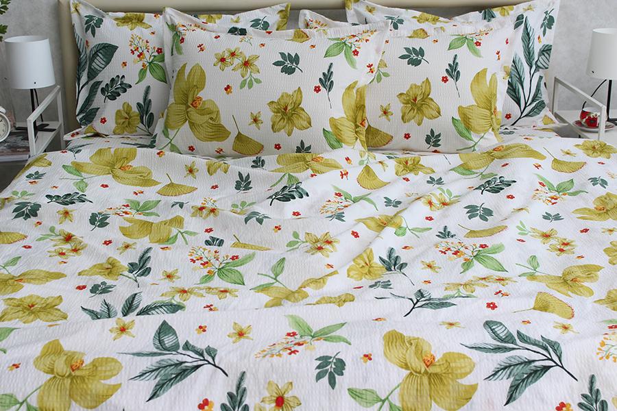 Комплект постільної білизни Ranforce Gofre RG-15 сімейний (29-77-RG sem-15)