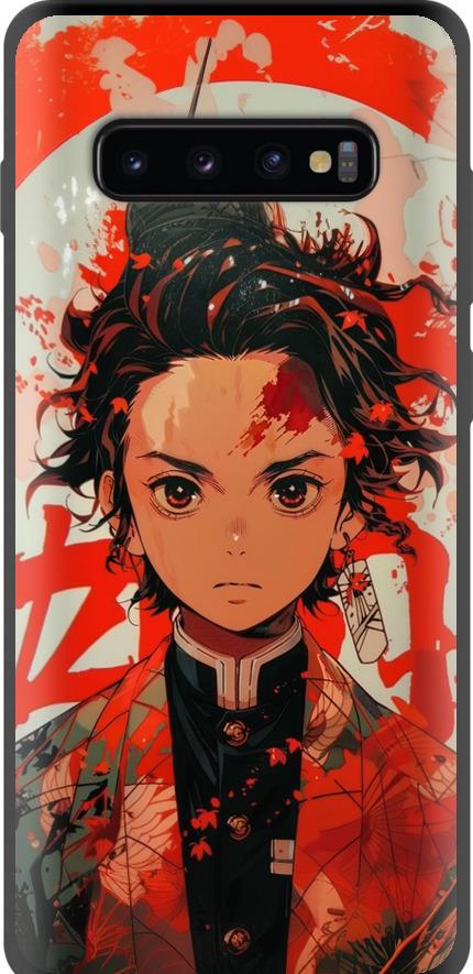 Чехол на Samsung Galaxy S10 Plus Тандзиро Камадо (6131b-1649-42517) Чехол на Samsung Galaxy S10 Plus Тандзиро Камадо (6131b-1649-42517)