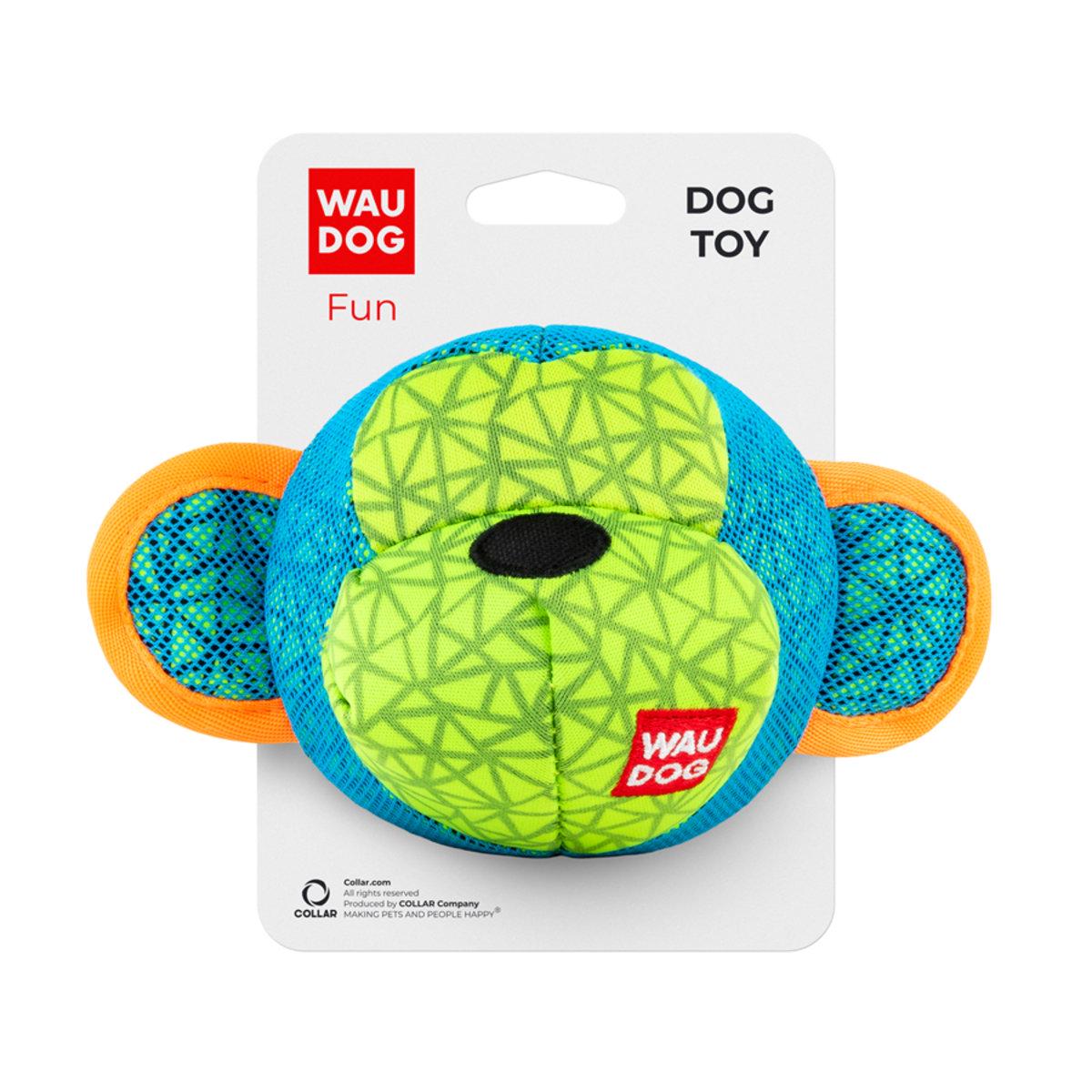 Игрушка для собак WAUDOG Fun Обезьяна 16х10 см Голубой (25881210)