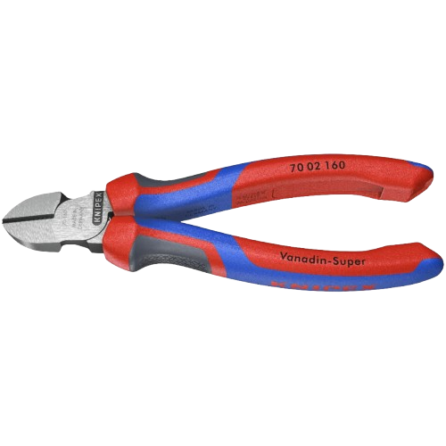 Кусачки боковые KNIPEX 70 02 160 160 мм для точной резки проволоки 4 мм Красный (34618292)