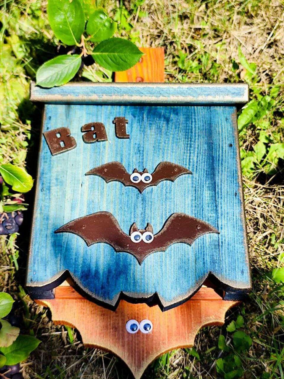 Дом для летучих мышей Сибелла подвесной 30х20х6,5 см Темно-Синий - фото 8 Дом для летучих мышей Сибелла подвесной 30х20х6,5 см Темно-Синий - фото 8