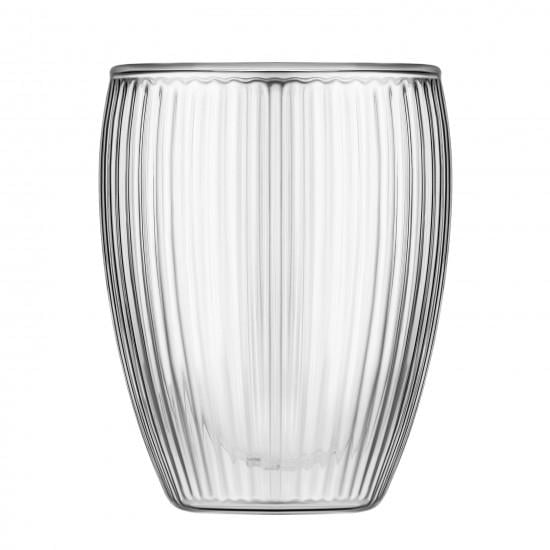 Набір чашок Ardesto з подвійними стінками боросилікатне скло 2х450 мл (AR2645BN) - фото 1