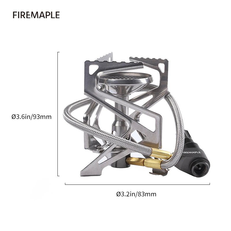 Пальник туристичний Fire-Maple POLARIS with hose з регулятор тиску - фото 5