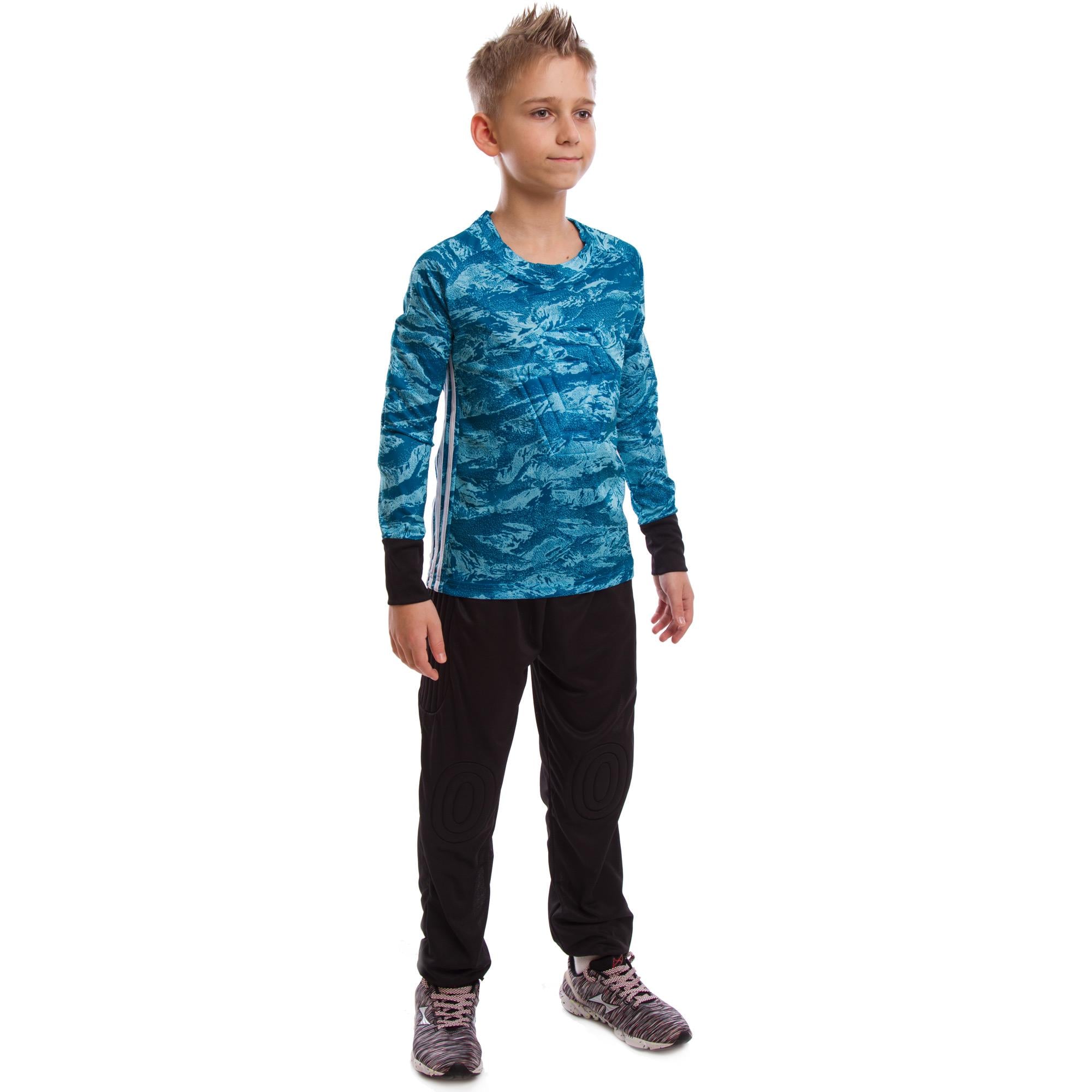 Форма вратарская детская SP-Sport CO-7002B свитер и брюки M Синий Форма вратарская детская SP-Sport CO-7002B свитер и брюки M Синий