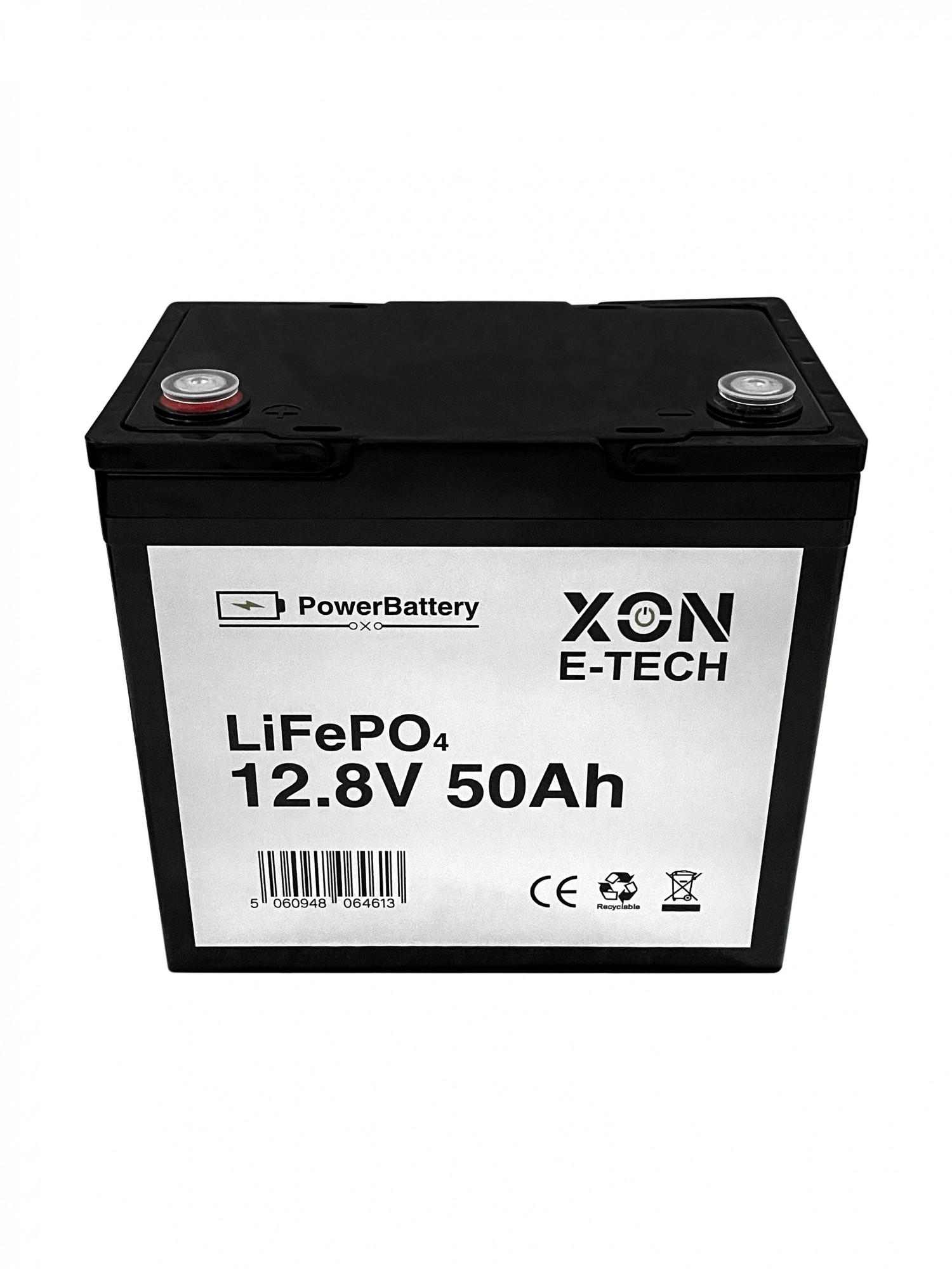 Акумулятор XON LiFePO4 12,8V 50 Ah (XBLFPW1205-613) - фото 2