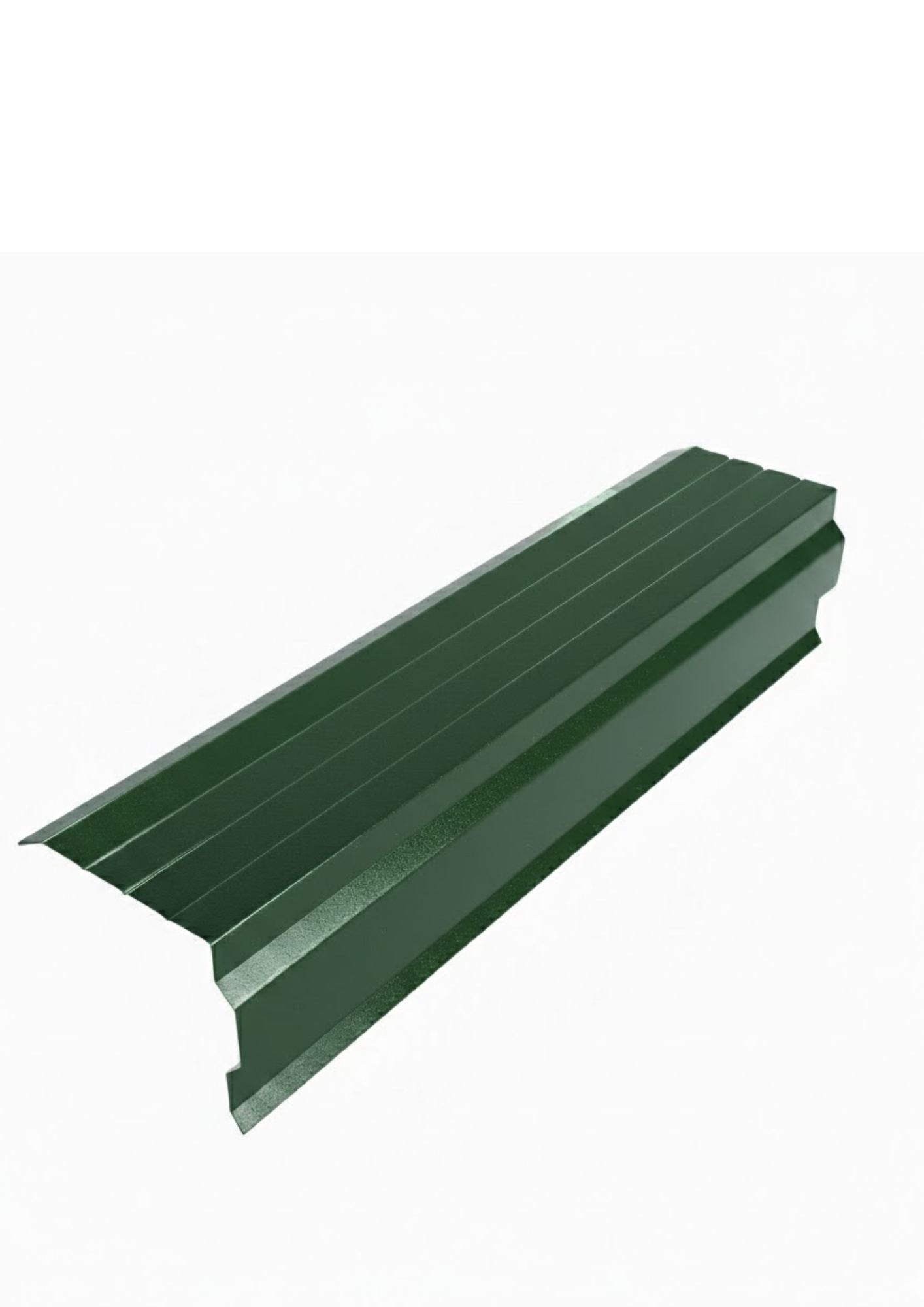 Планка торцевая усиленная SIMBUD KREP для крыши 2 м RAL6005 мат (31885327)