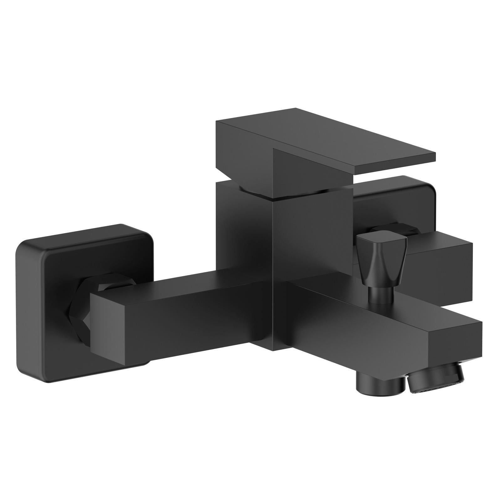 Смеситель для ванны VOLLE Pardo однорычажный Черный матовый (1548.030104)