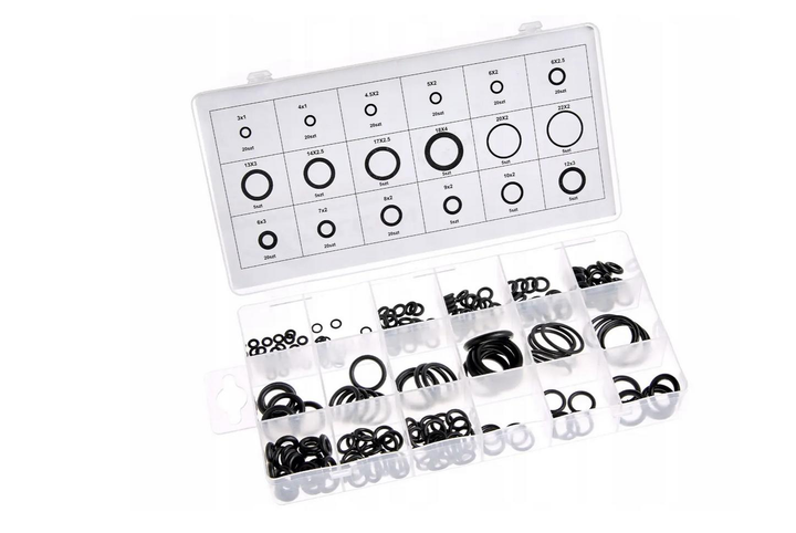 Набор резиновых уплотнительных колец Falcon 225 шт. (А000060-1)