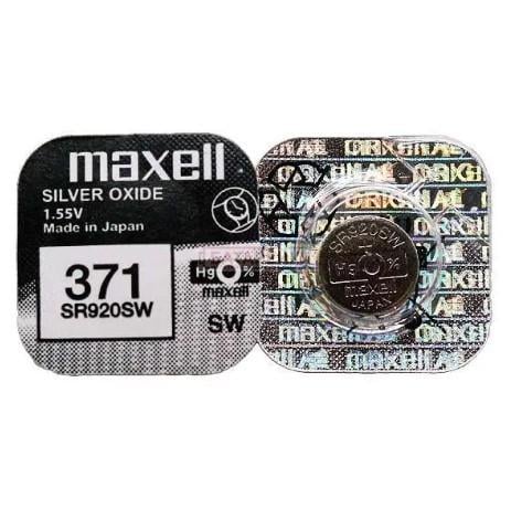 Батарейка таблетка Maxell SR371/920SW 1 шт. (1831094703) - фото 2 Батарейка таблетка Maxell SR371/920SW 1 шт. (1831094703) - фото 2