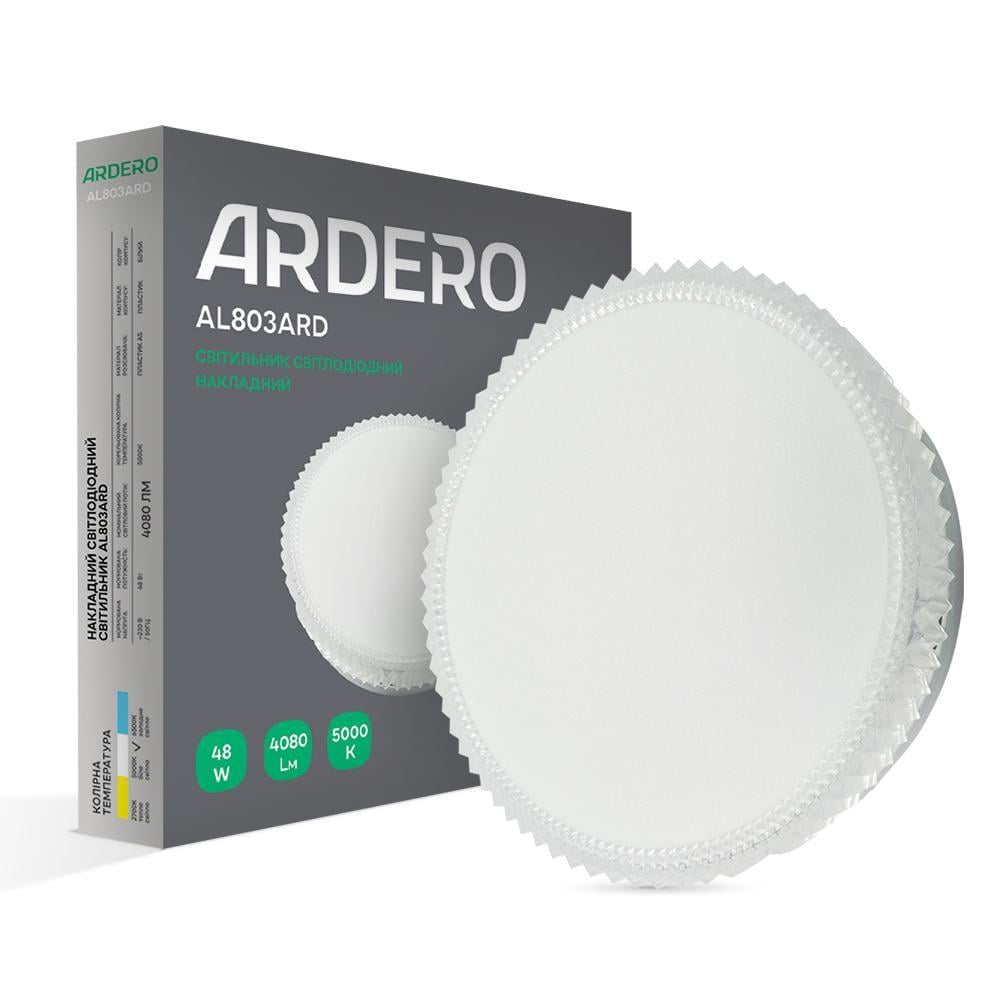 Светодиодный накладной светильник ARDERO AL803ARD 48 Вт 5000K Белый (16031)