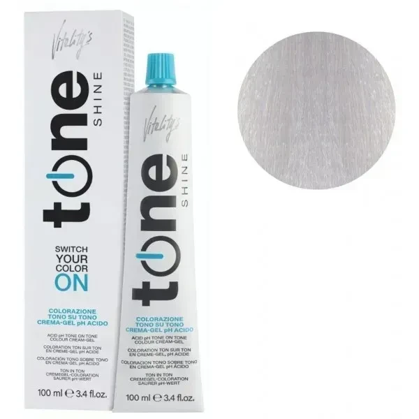Гель-краска для волос тонирующая безаммиачная Tone Shine Vitality's Clear Нейтральный 100 мл