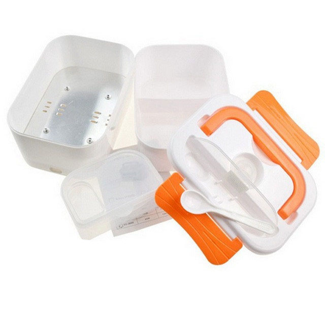 Ланч-бокс с подогревом Lunch Heater 220 V Pro Оранжевый - фото 4