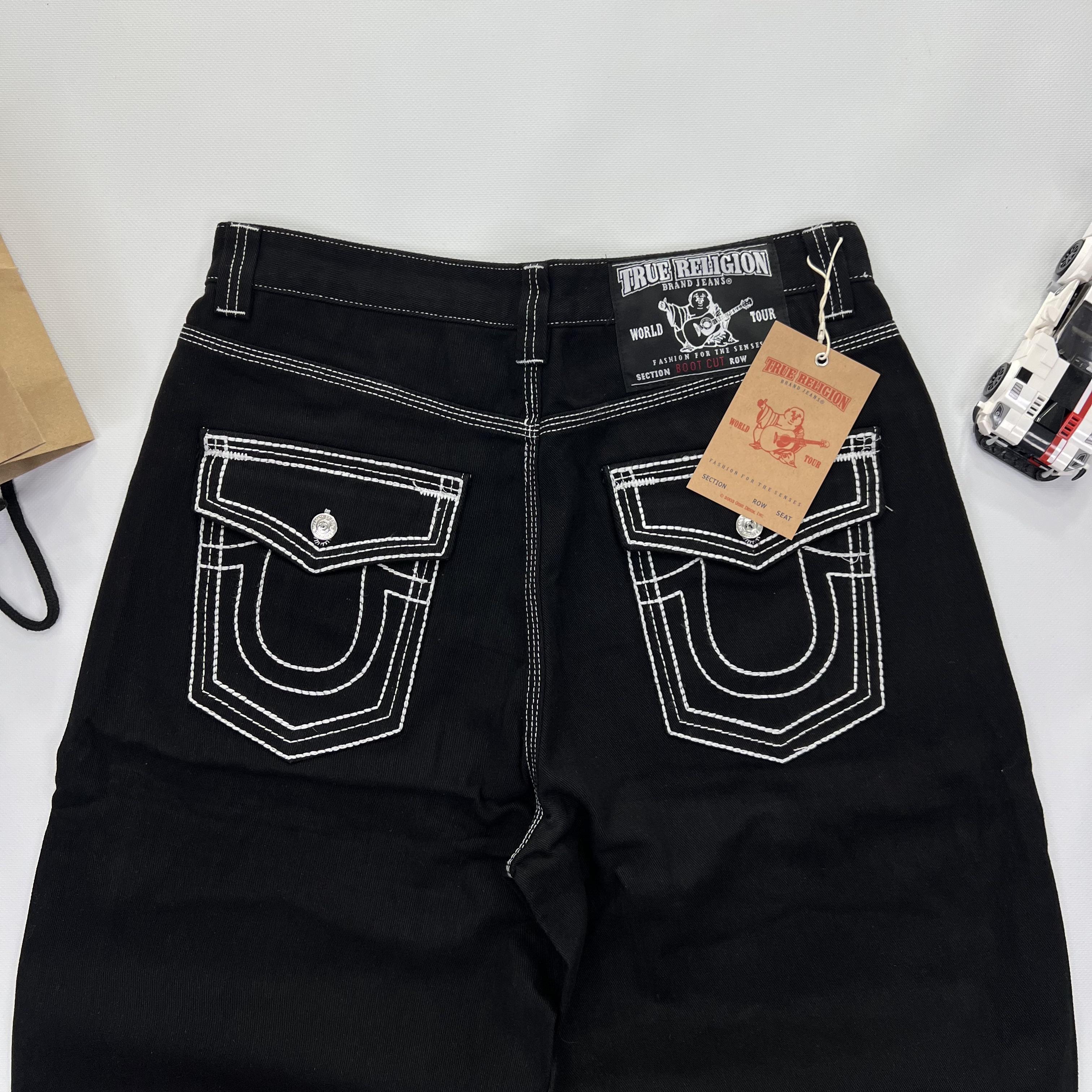 ᐉ Брюки True Religion jeans rap pants baggy y2k sk8 XS (35017521