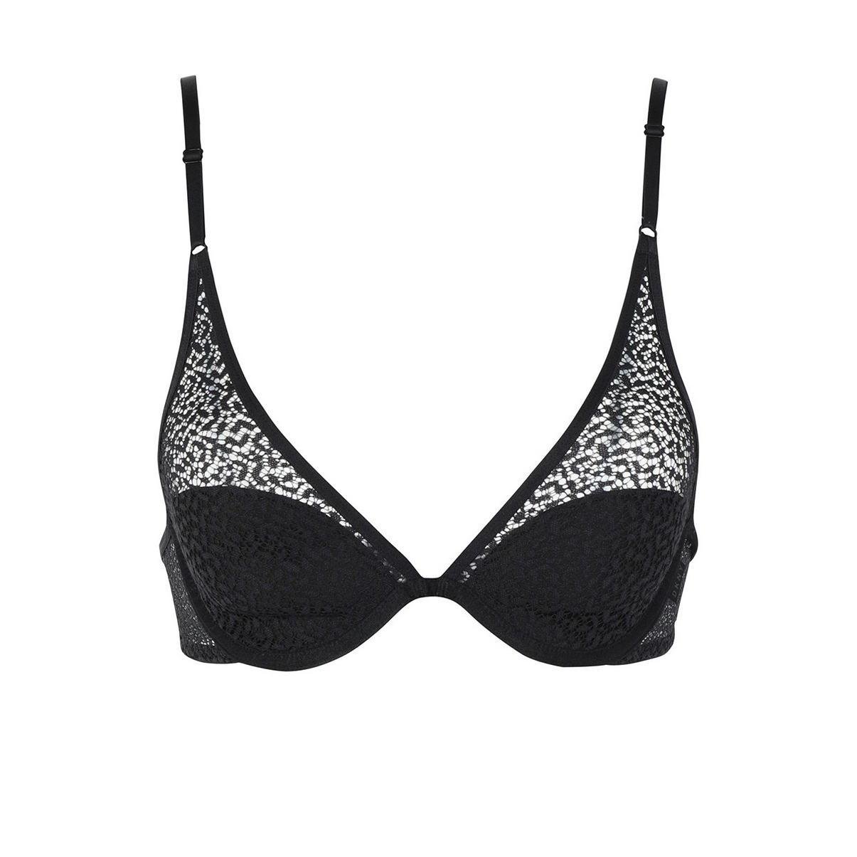 Бюстгальтер треугольник DKNY Modern Lace B7P D85 Black