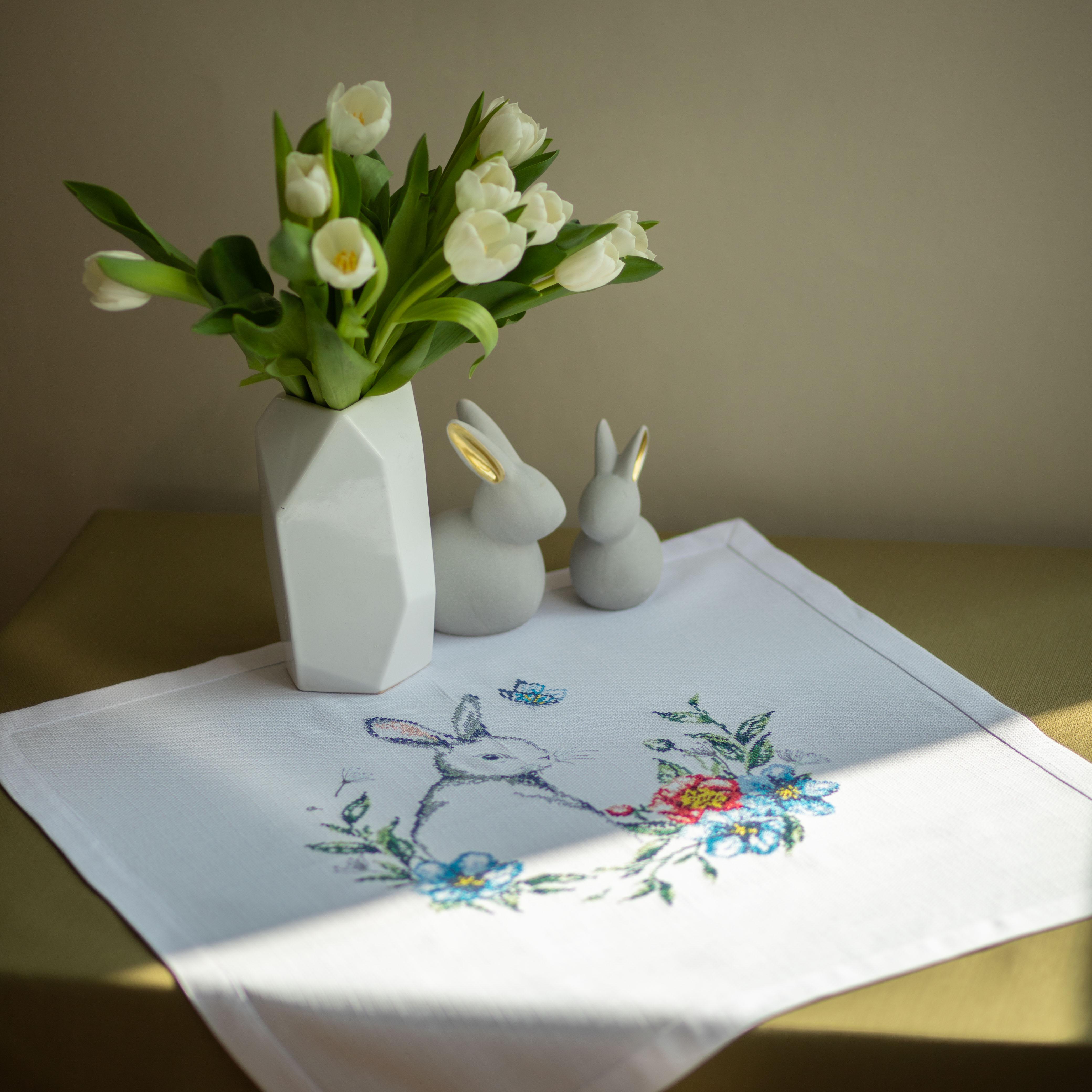 Серветка Кролик 0,62х0,62 м (65-23/09)