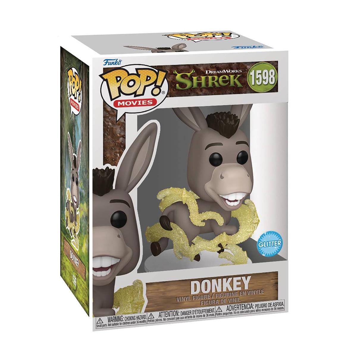 Детская игровая фигурка Funko POP Шрек Осел Shrek Donkey мультяшный персонаж (81172)