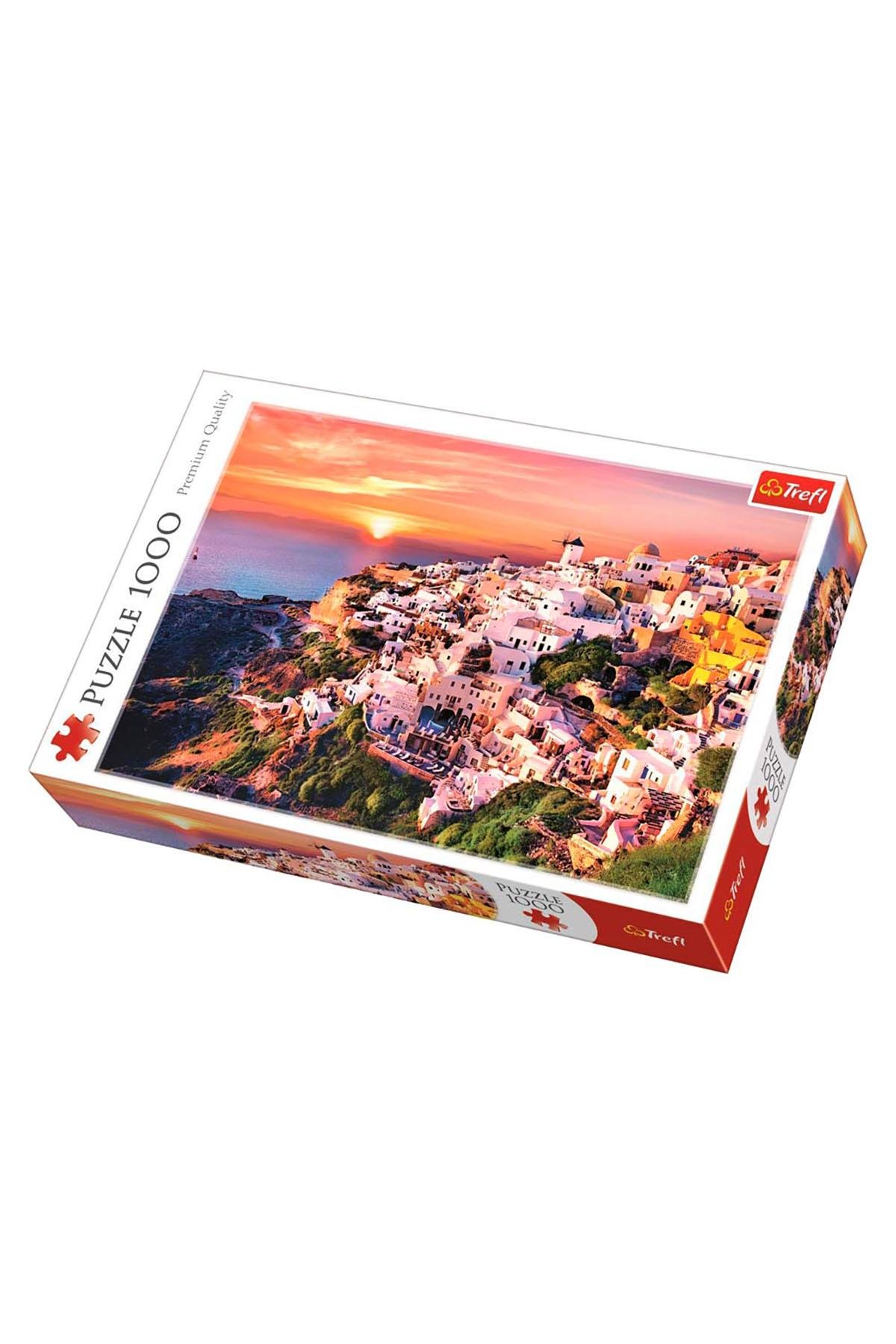 Пазли Trefl Захід сонця над Санторіні 10435 (5900511104356)