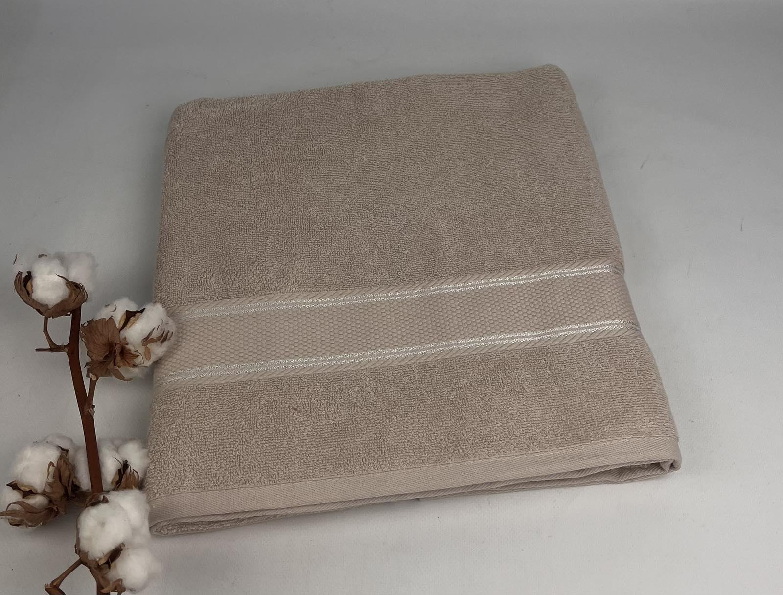 Полотенце Philippus Soft Collesium Cotton 70х140 см Бежевый (ЕA071)