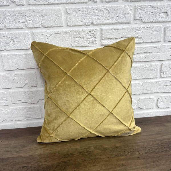 Подушка велюровая Comfort Home с прошивкой 40x40 см