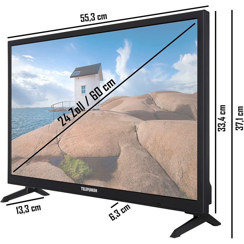 Телевизор Telefunken XH24K550V HD/Smart TV/HDR 24" - фото 4