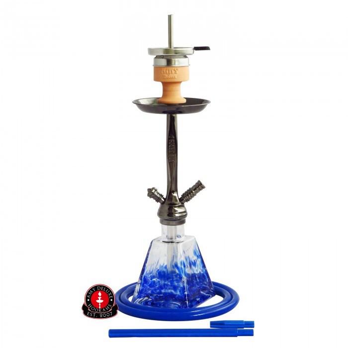 Кальян AMY Deluxe 038 I need you на 1 персону 55 см Синий (703430370)