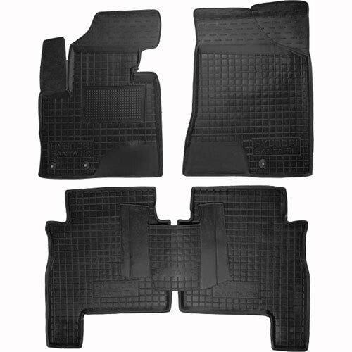 Коврики автомобильные AVTO-Gumm Hyundai Santa Fe II 10-12 5 мест Черный (11165)