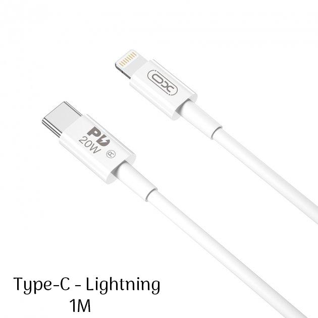 Кабель USB XO NB-Q189A Type-C Lightning 1 м Білий - фото 6