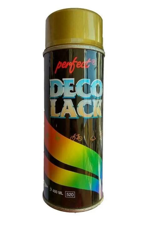 Краска аэрозольная Deco Lack Perfect хром 400 мл Золотой (14214)