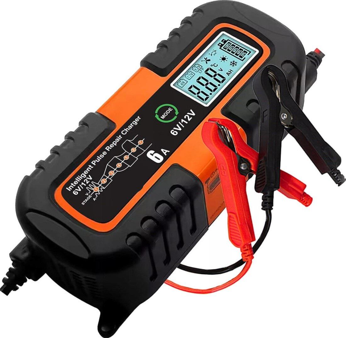 Зарядное устройство автоматические JMD-6S для аккумуляторов 6/12V 6A (33162808)