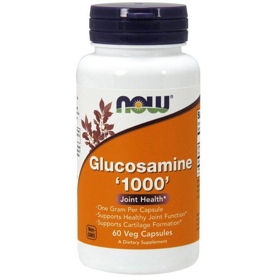 Препарат для суглобів та зв'язок NOW Foods Glucosamine '1000' 60 Veg Caps