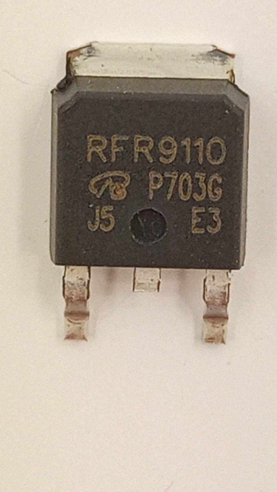 Транзистор IRFR9110PBF P-channel 100V 3,1A 1,2Om TO-252