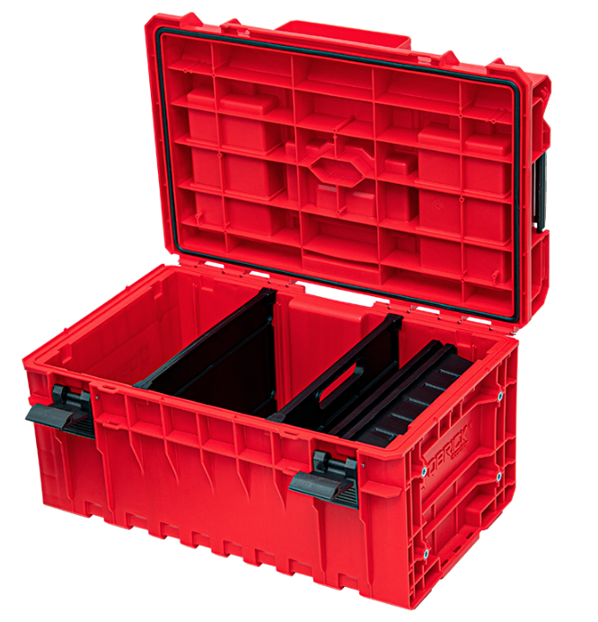 Ящик для инструмента Qbrick System ONE Ultra HD RED 350 2,0 PROFI модульный водонепроницаемый 585х385х245/325 мм