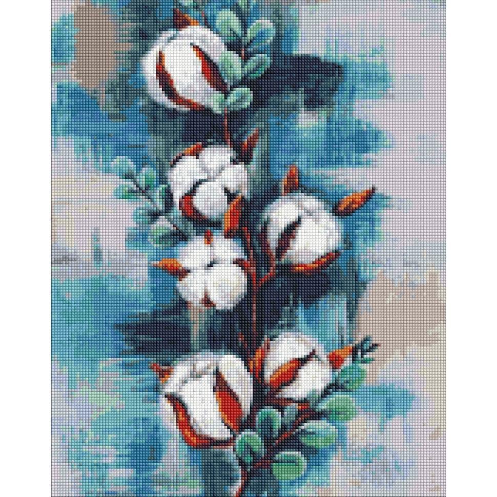 Алмазная мозаика Идейка Хлопок 40x50 см (AMO7433)