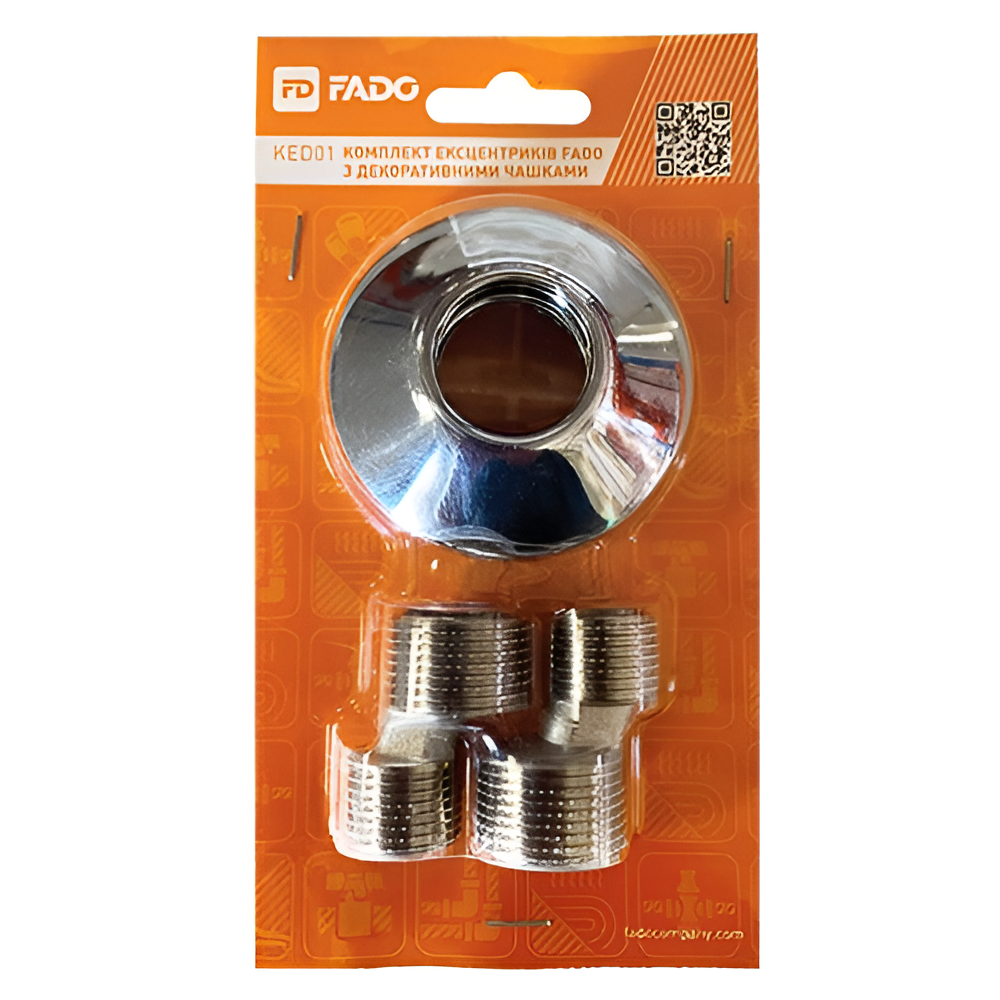 Комплект эксцентриков FADO S.r.l с декоративными чашками (KED01)