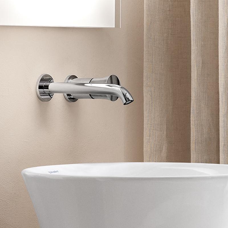 Змішувач для умивальника DURAVIT White Tulip одноважільний Хром (WT1070004010) - фото 2