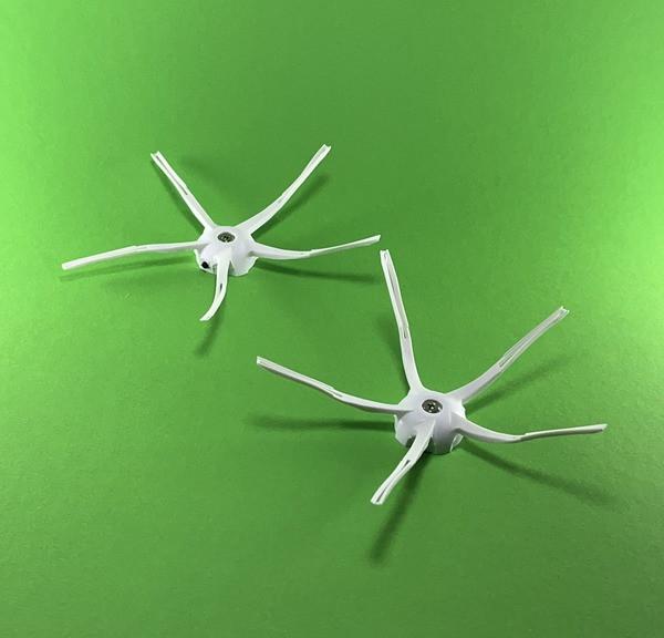 Бічні щітки для робота-пилососа Xiaomi RoboRock E4/S6 MaxV/S4/S5 Max/S6/S6 PURE White - фото 2 Бічні щітки для робота-пилососа Xiaomi RoboRock E4/S6 MaxV/S4/S5 Max/S6/S6 PURE White - фото 2