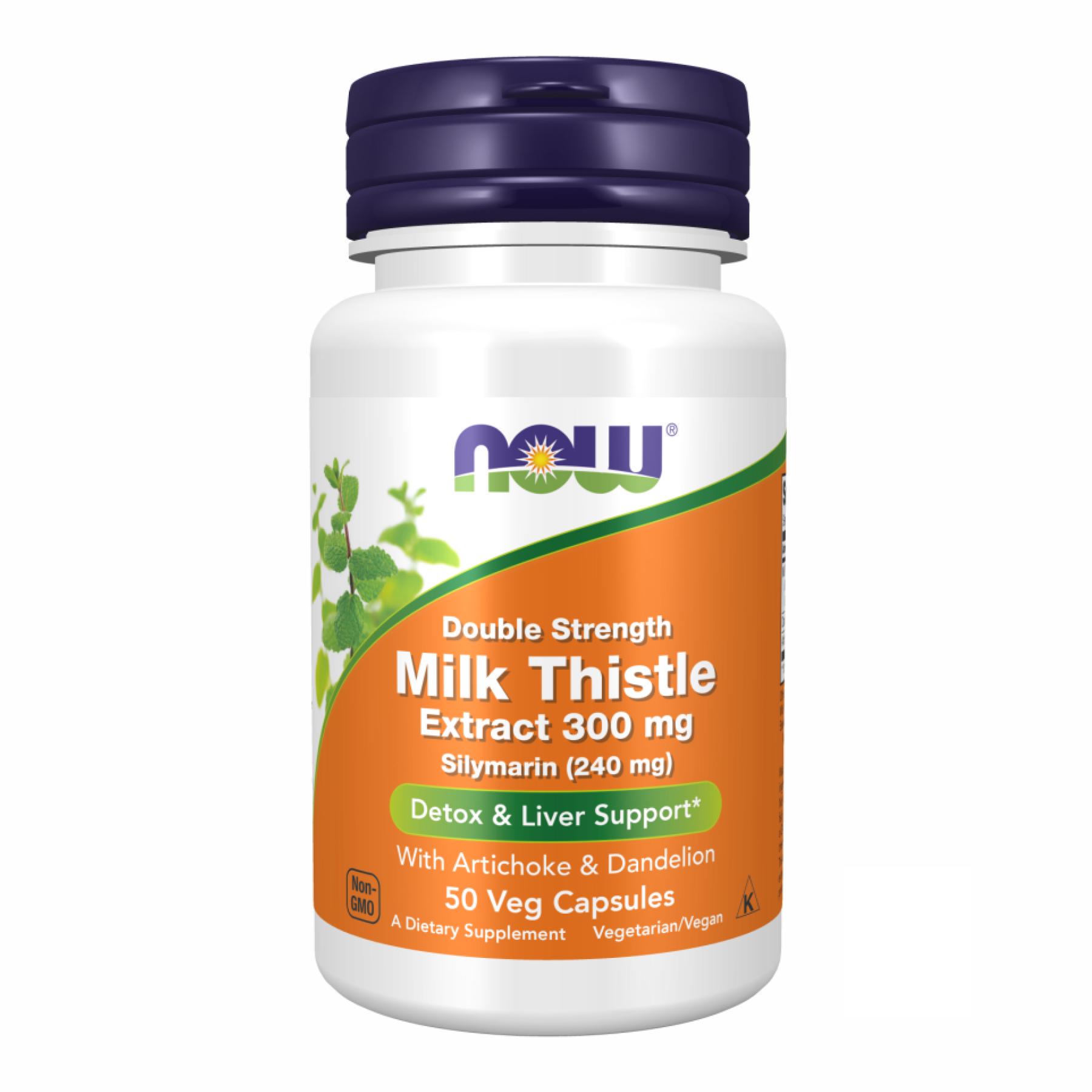 Натуральная добавка Silymarin Milk Thistle Extract 300 mg 50 veg caps (100-53-8506763-20)