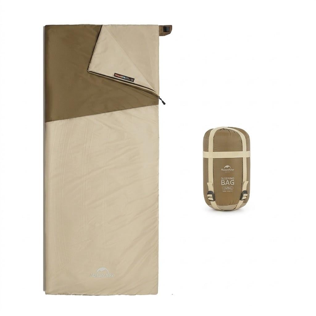 Спальный мешок Naturehike LW180 CNK2550WS026 Sunny Day PL01 XL 205х85 см Brown (6977465868619)