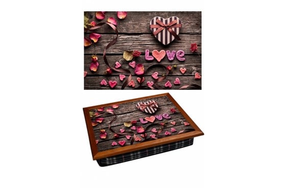 Поднос с подушкой Романтика 44х36