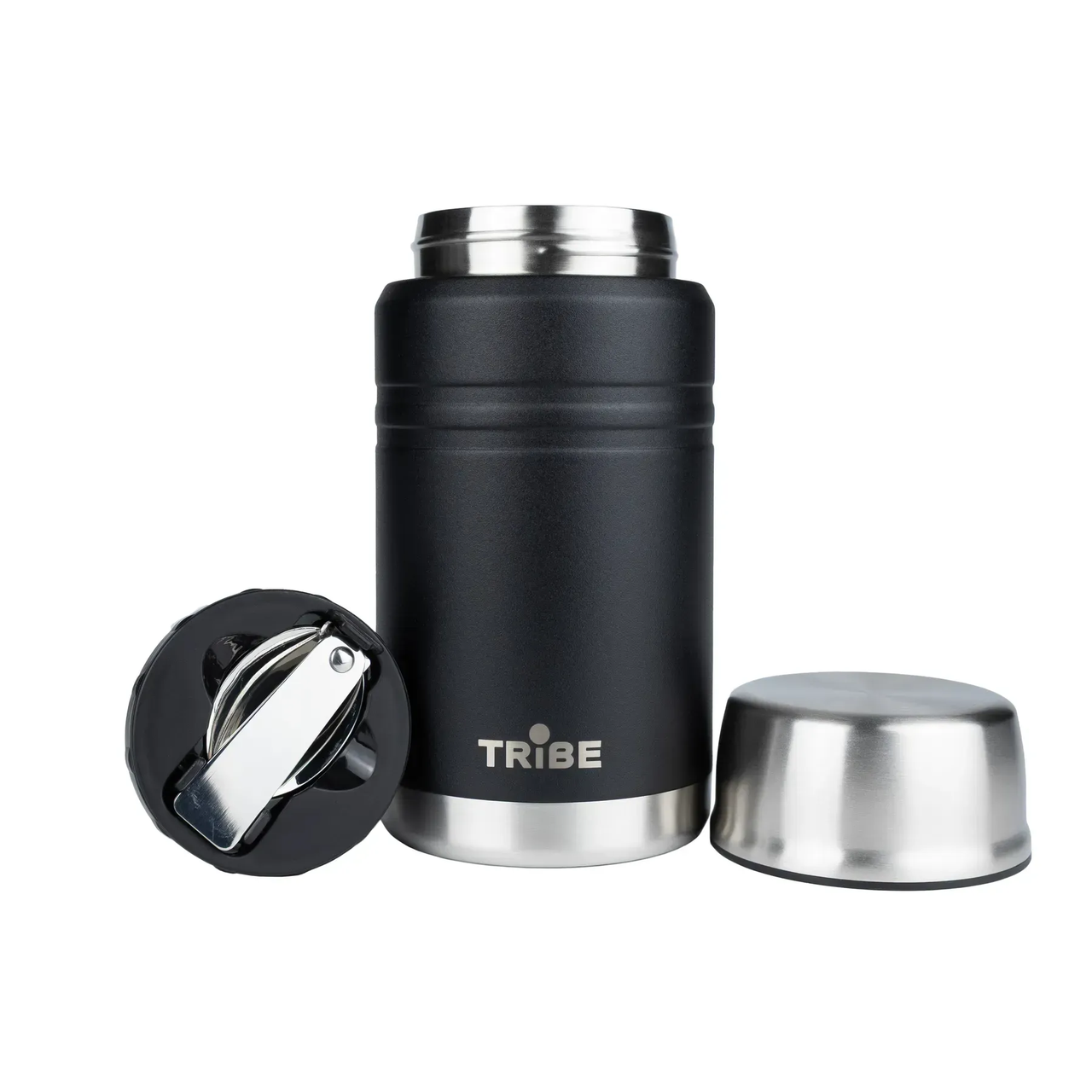 Термос Tribe Food Jar харчовий 0,7 л T-DE-0023 Black (30874484) - фото 3 Термос Tribe Food Jar харчовий 0,7 л T-DE-0023 Black (30874484) - фото 3
