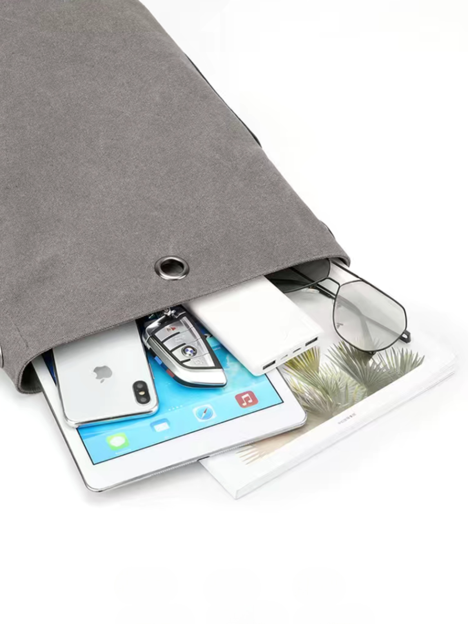 Сумка-рюкзак FOURONE РЕТРО Army green (2033250673) - фото 7 Сумка-рюкзак FOURONE РЕТРО Army green (2033250673) - фото 7