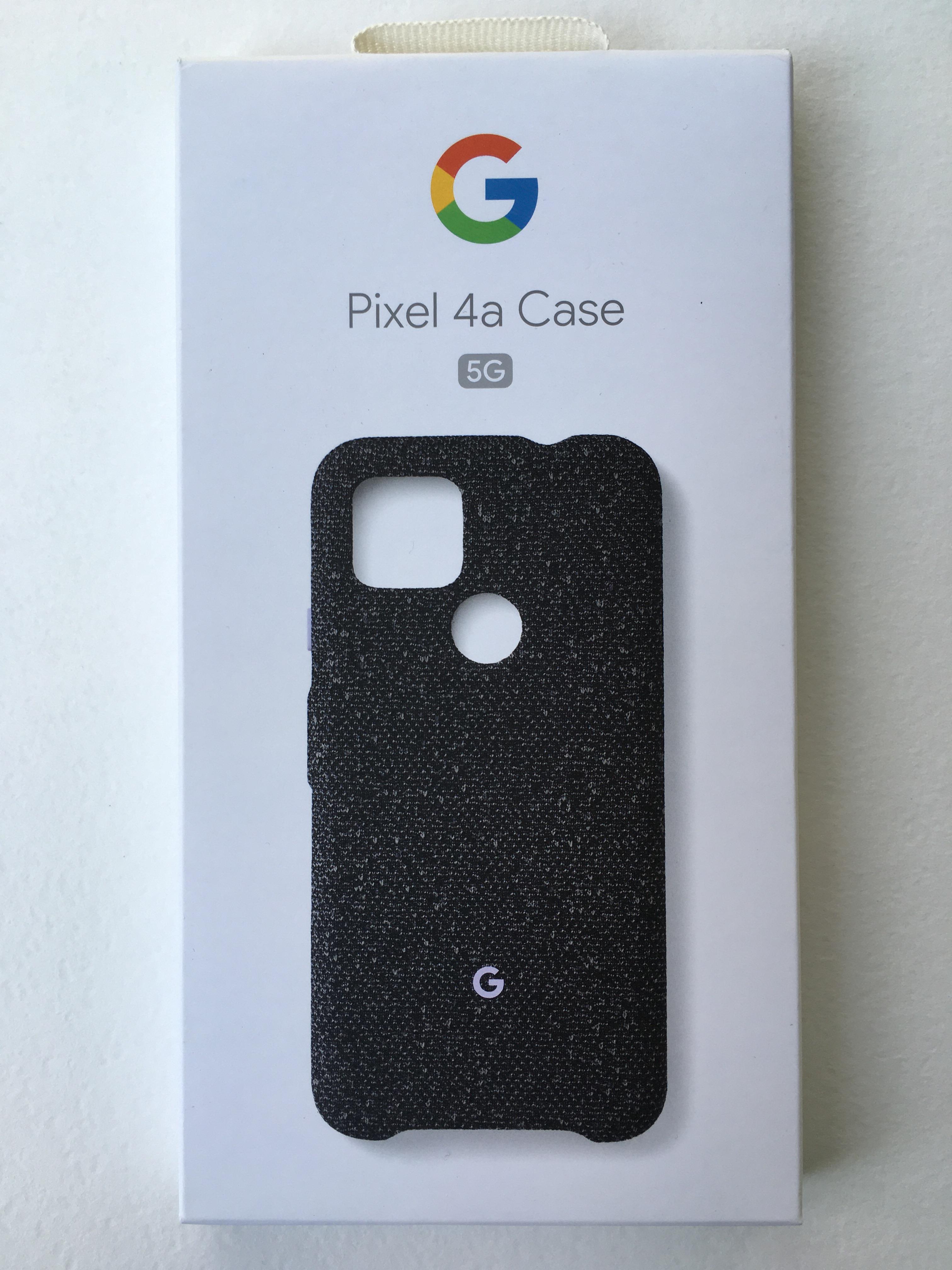 Противоударный чехол Official Fabric Case GA02062 для Google Pixel 4a 5G (6.2") Black - фото 5