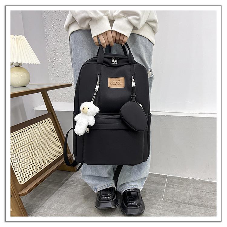 Шкільний рюкзак-сумка для дівчинки College Чорний (1740403483) - фото 3 Шкільний рюкзак-сумка для дівчинки College Чорний (1740403483) - фото 3