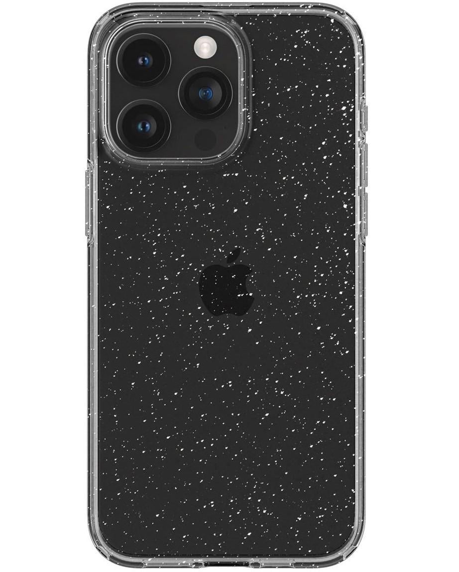 Чехол-бампер для телефона Spigen Liquid Crystal Glitter Apple iPhone 15 Pro Crystal Quartz (ACS06701)