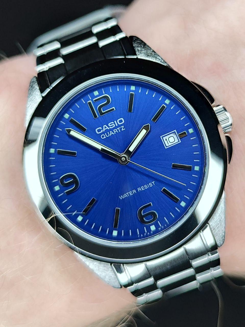 Наручные часы мужские Casio MTP-1215A-2A Timeless Collection Синий (2668163649) Наручные часы мужские Casio MTP-1215A-2A Timeless Collection Синий (2668163649)