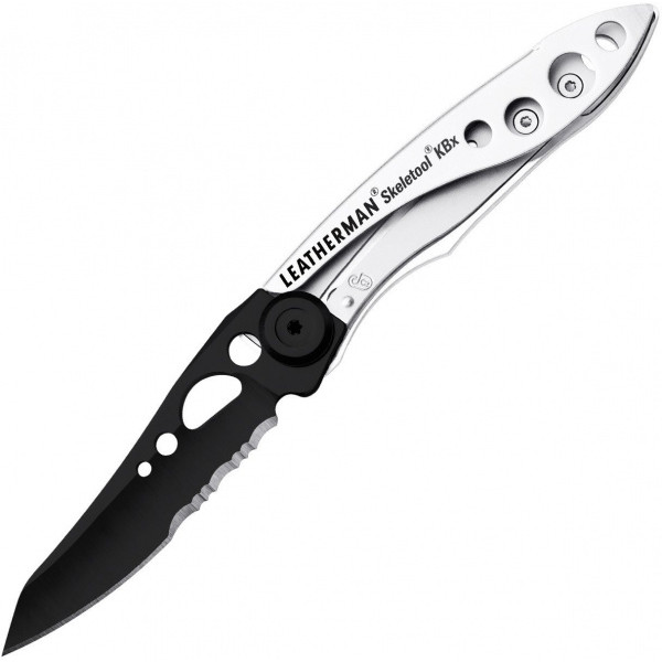 Ніж складний Leatherman Skeletool KBX Black&Silver (832619)