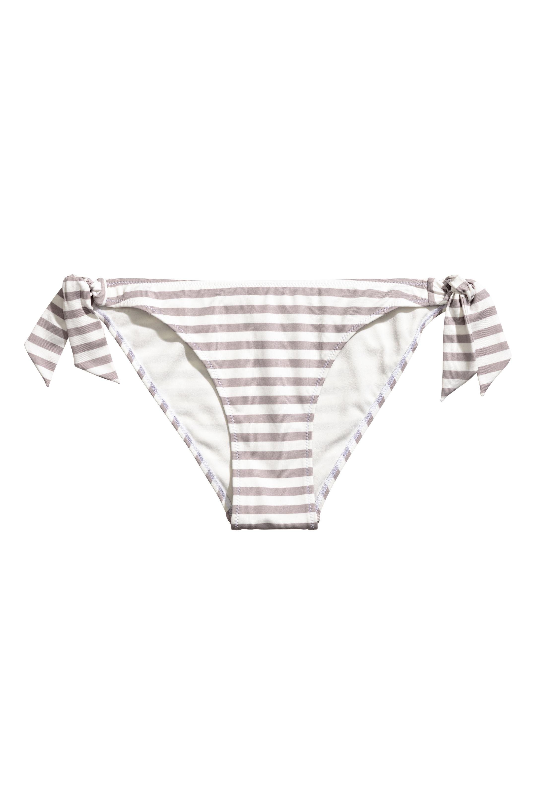 Трусы купальные в полоску р. 38 Бело-серый (1841235RP5)